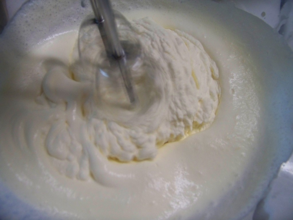 Making whipped Cream